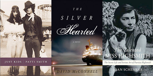 Book Marks: Just Kids, The Silver Hearted, The Talented Miss Highsmith