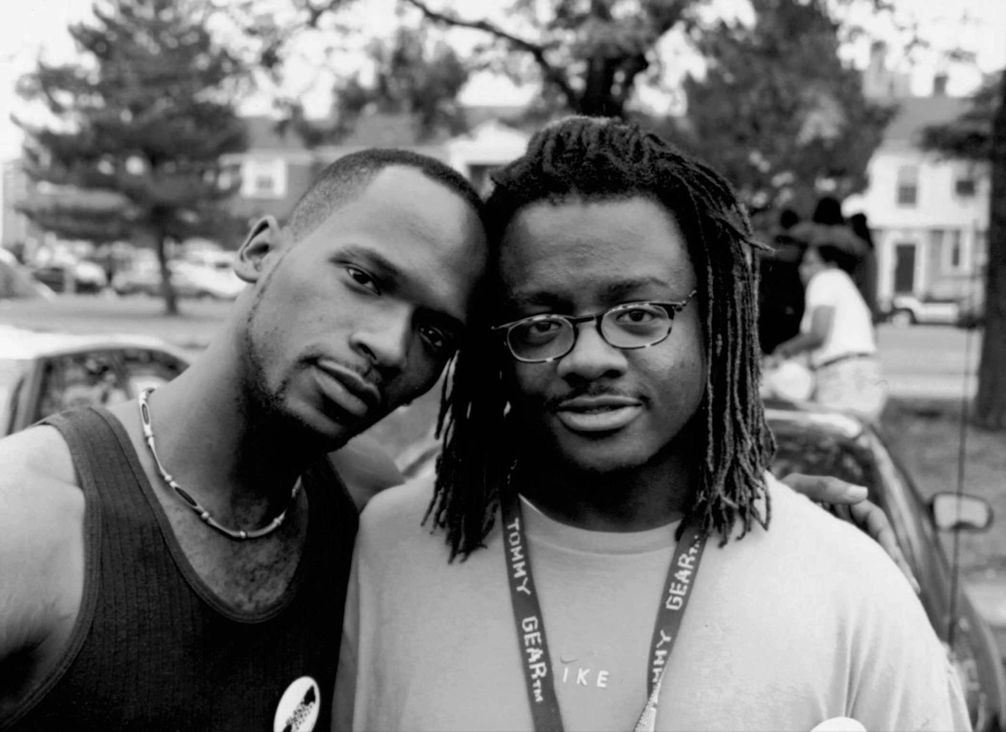 Johnny Jenkins with Mychal Noir at Palmer Park. Courtesy photo