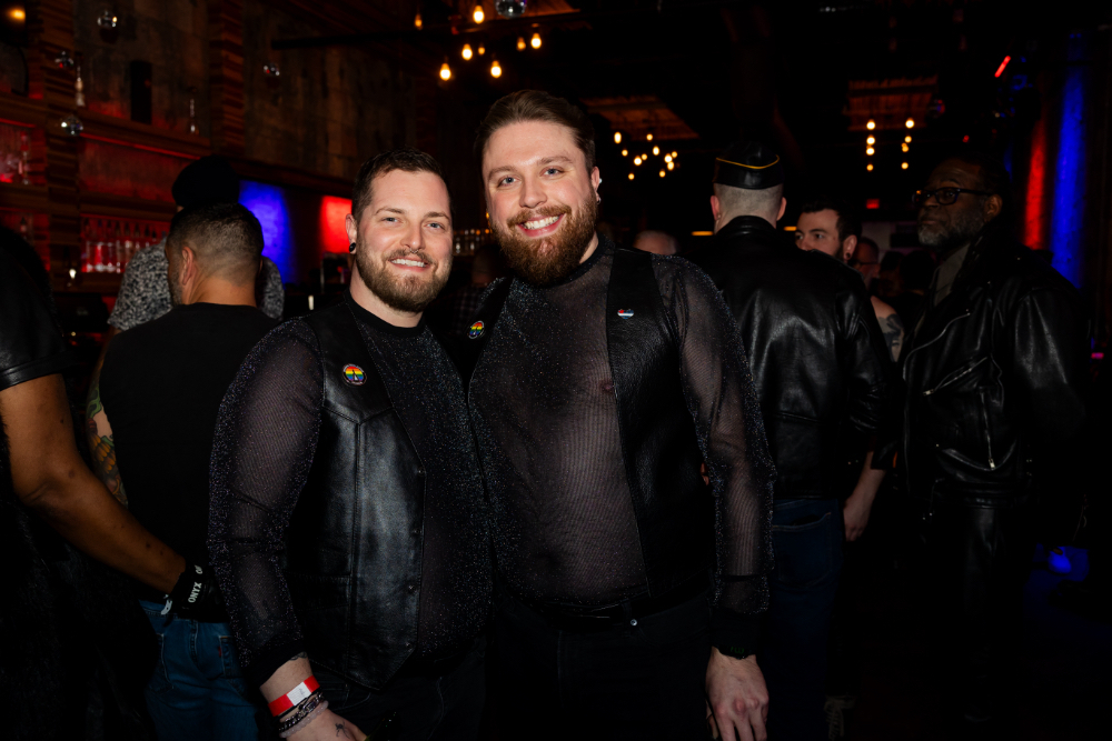 Kenny Dollins III (left) and Derek James. Photo: That Gay Photographer