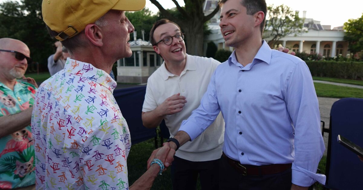 From Pete Buttigieg to Dana Nessel: Michigan’s best and brightest lit up the White House lawn