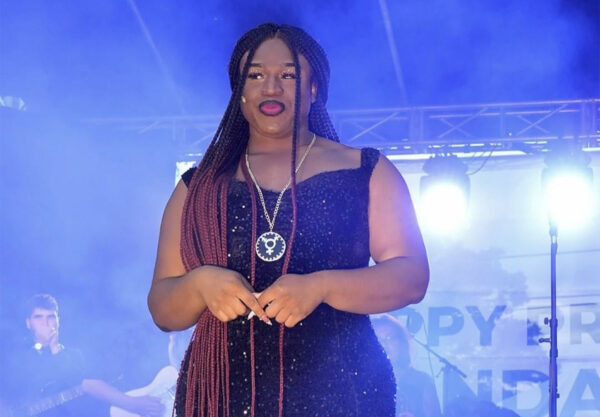 Baddie Brooks performing at Ferndale Pride 2025. Photo: 8thirty_photography