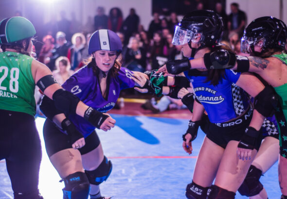 Detroit Roller Derby. Photo: Abby West