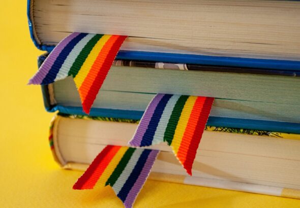 Bigstock A Stack Of Three Books With Ra 319540543
