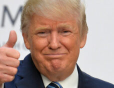 Donald Trump thumbs up insert c Washington Blade by Michael Key