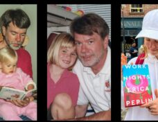 Author Erica Peplin and her dad, Larry Peplin. Courtesy photos