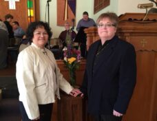 Cheryl Horn-Garcia and Carmen Garcia