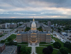 Michigan State Capitol building in Lansing. Photo: Adobe Stock