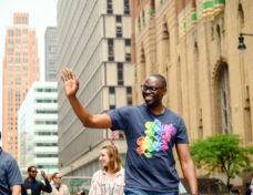 Lt. Gov. Garlin Gilchrist takes part in the 2025 Motor City Pride Parade. Photo: Andrew Potter