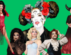 Back: Ariana Hunter Love, Virgil Ciel and Luna Banx;
Front: Belladonna Marz, Natty Apple and Sir Guy. Courtesy photos