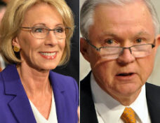 S1 N1 Rescind Betsy De Vos and Jeff Sessions 460x470 c Washington Blade by Michael Key SQ