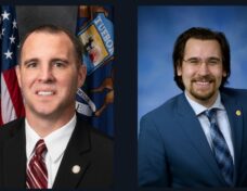 Sen. Thomas Albert (R-SD-18) and Rep. Brad Paquette (R-HD-37). Photos: State of Michigan