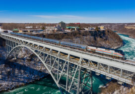 Along Amtrak's Maple Leaf route through Ontario. Photo: Amtrak