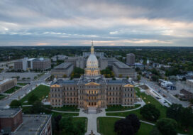 Michigan State Capitol building in Lansing. Photo: Adobe Stock