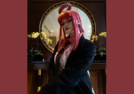 Michigan cosplayer Ted as anime character Kafka. Courtesy photo