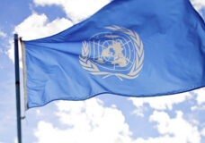 1 S1 I United Nations flag insert by sanjitbakshi via Flickr