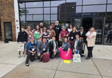 A group of participants at Equality Michigan's 2025 LGBTQ+ Capitol Day. Photo: Equality Michigan