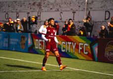 Detroit City Football Club player Darren Smith. Photo: Detroit City Football Club