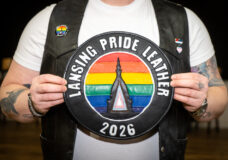 Lansing Leather Pride patch. Photo Brian Wells
