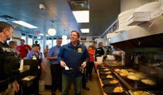 DeSantis at the grill. Photo: FLGov.com