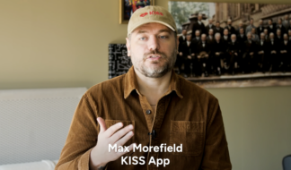 Max Morefield, founder of KISS App.