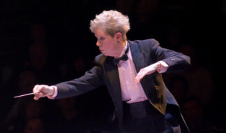 Michigan Philharmonic Music Director and Conductor Nan Washburn. Courtesy photo