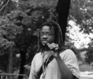 Johnny Jenkins speaking at a Hotter Than July event in Palmer Park. Courtesy photo