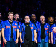 PRISM performs at Pistons Pride Night in 2025. Photo: Detroit Pistons