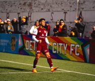Detroit City Football Club player Darren Smith. Photo: Detroit City Football Club
