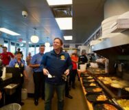 DeSantis at the grill. Photo: FLGov.com