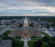 Michigan State Capitol building in Lansing. Photo: Adobe Stock