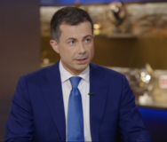 Pete Buttigieg on "The Daily Show" on July 29, 2024. Screengrab/Comedy Central