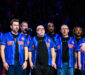 PRISM performs at Pistons Pride Night in 2025. Photo: Detroit Pistons