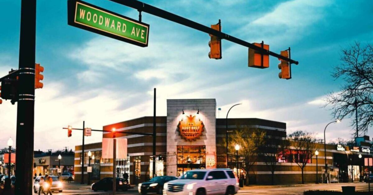 Woodward Ave. in Ferndale. Photo: Andrew Potter