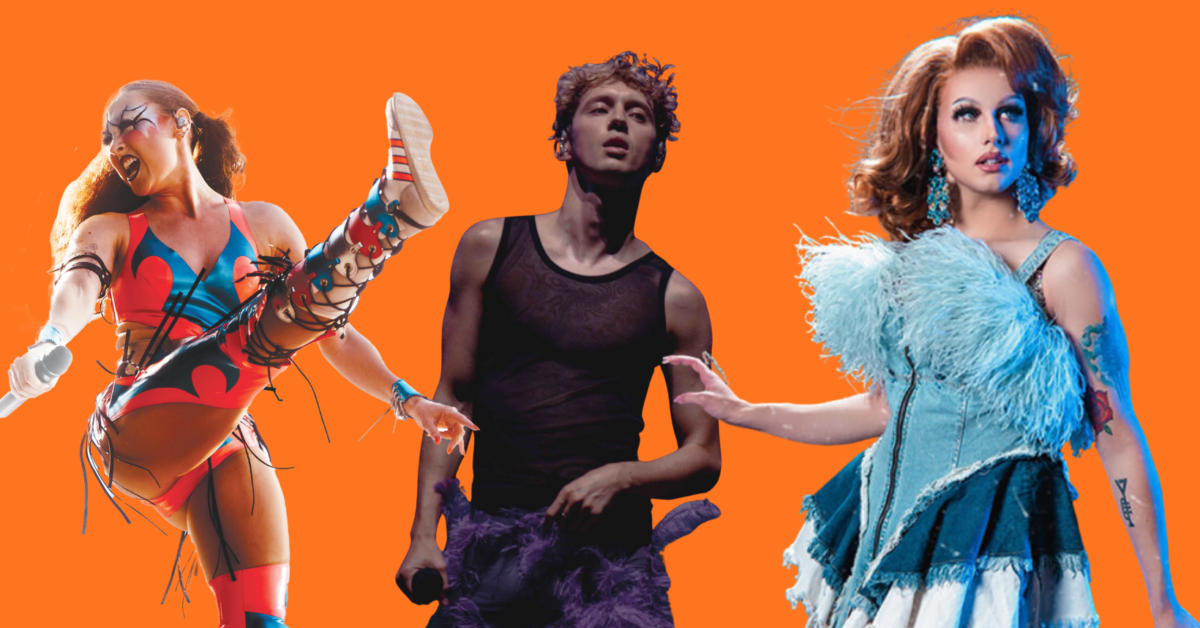 Chappel Roan, Troye Sivan and Orion Story. Courtesy photos