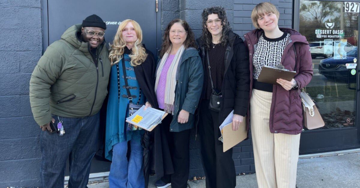 Equality Michigan Canvassers. Courtesy photo
