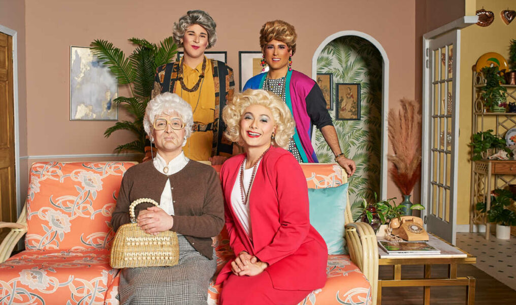 The cast of GOLDEN GIRLS THE LAUGHS CONTINUE Photo credit Murray and Peter Present 1200x799