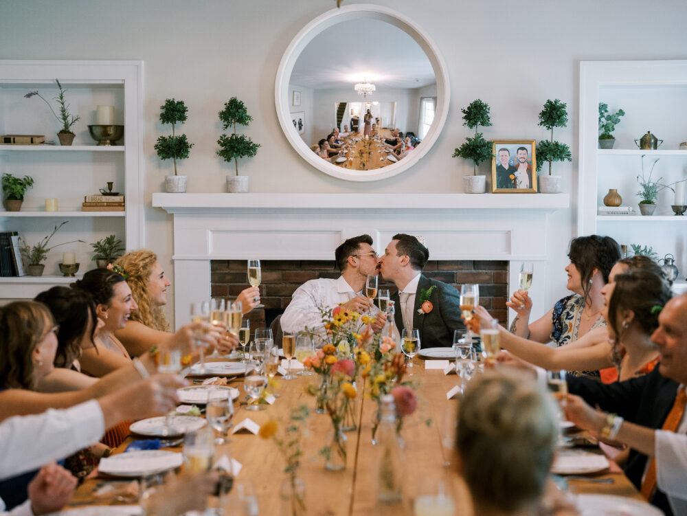 Images from Zach Martinucci and Jacob Walden’s wedding at Zingerman’s Cornman Farms. Photos: Megan Hannon