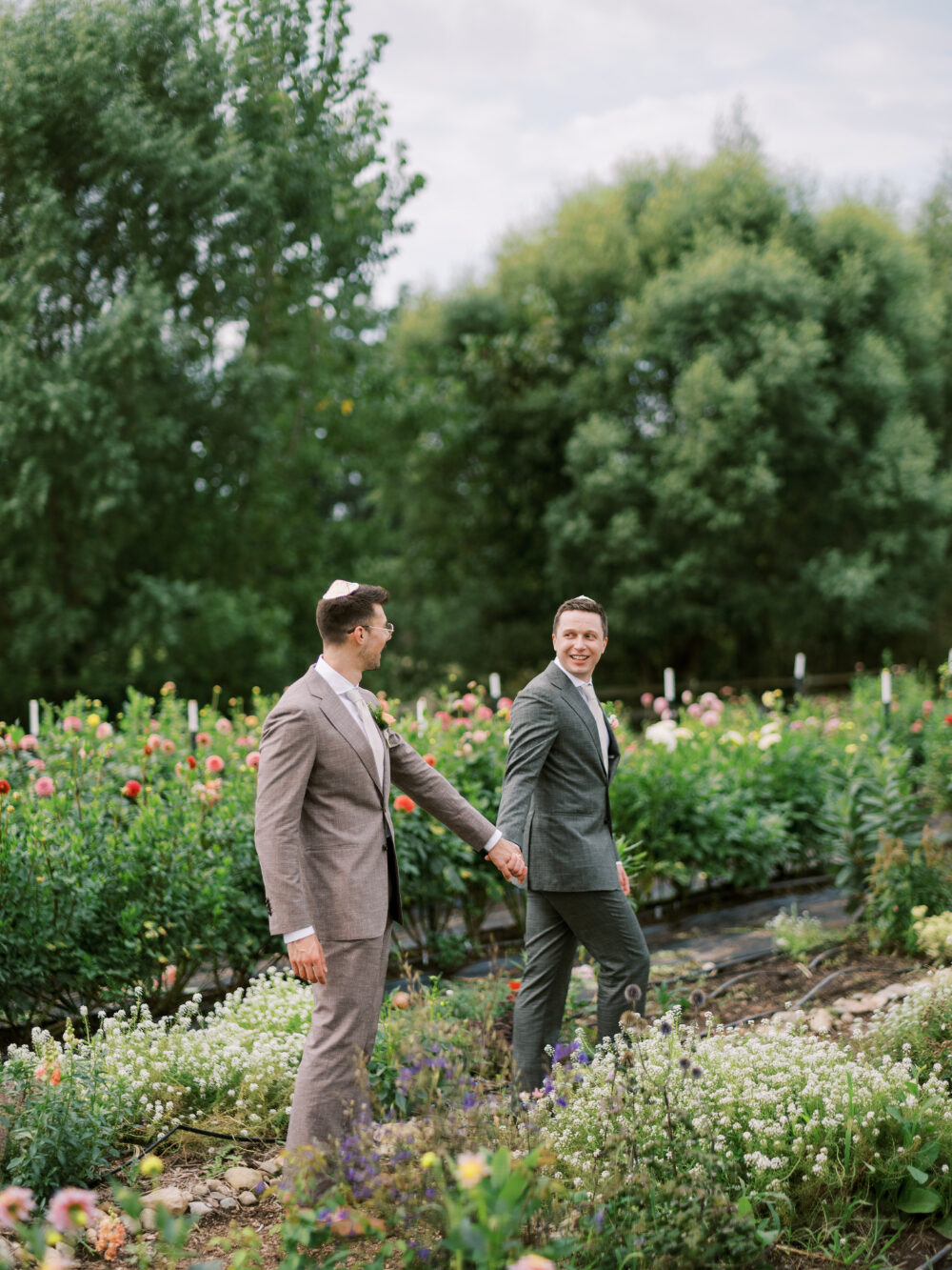 Images from Zach Martinucci and Jacob Walden’s wedding at Zingerman’s Cornman Farms. Photos: Megan Hannon
