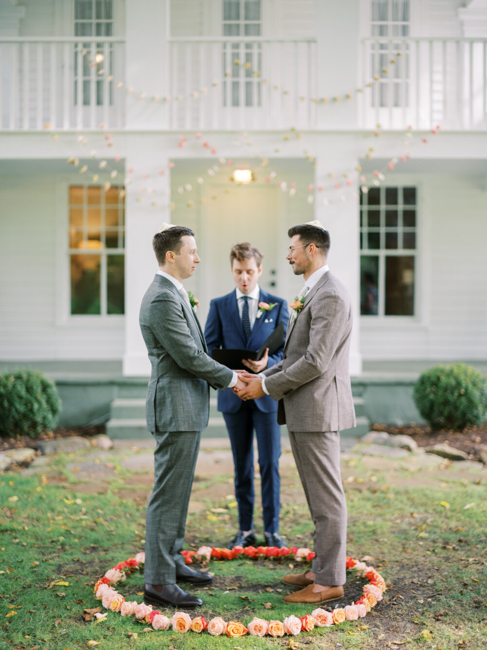 Images from Zach Martinucci and Jacob Walden’s wedding at Zingerman’s Cornman Farms. Photos: Megan Hannon