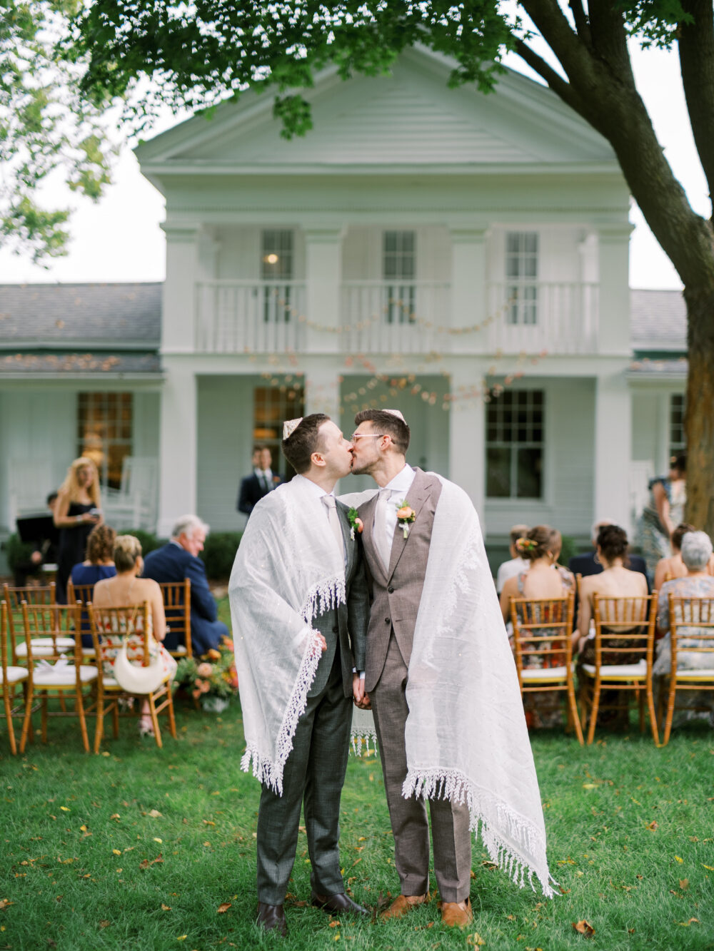 Images from Zach Martinucci and Jacob Walden’s wedding at Zingerman’s Cornman Farms. Photos: Megan Hannon
