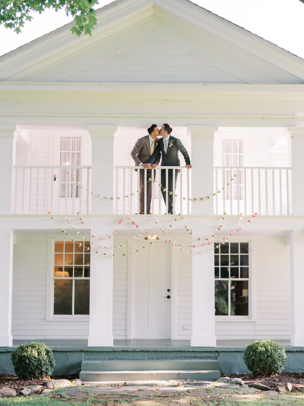 Images from Zach Martinucci and Jacob Walden’s wedding at Zingerman’s Cornman Farms. Photos: Megan Hannon