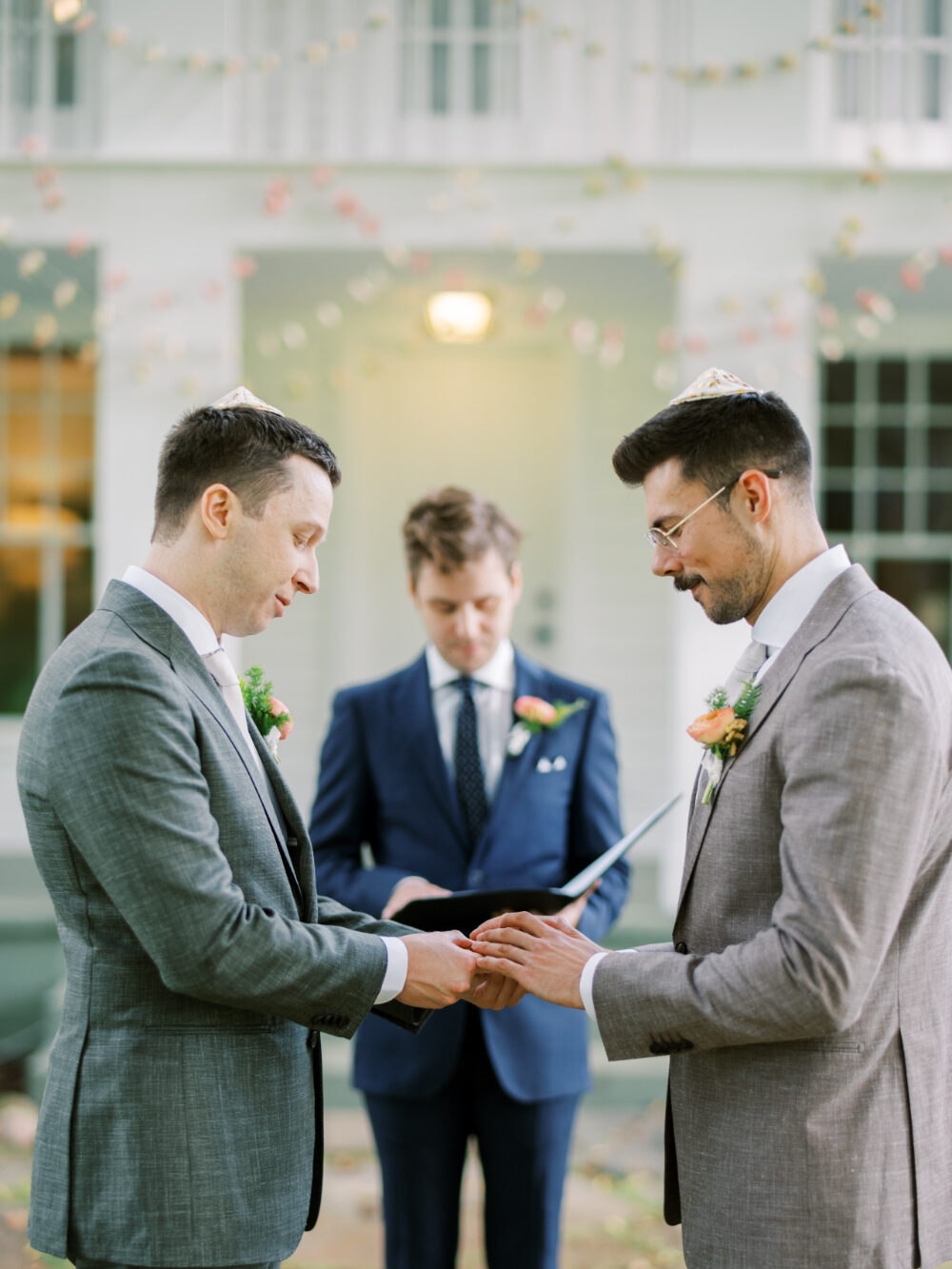 Images from Zach Martinucci and Jacob Walden’s wedding at Zingerman’s Cornman Farms. Photos: Megan Hannon