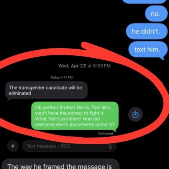 Trans Candidates Text