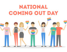 National coming out day.