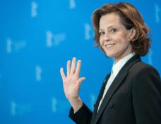 Sigourney Weaver poses at the "My Salinger Year" photo call during the 70th Berlinale Film Festival