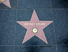 Hollywood Walk Of Fame Star Britney Spears