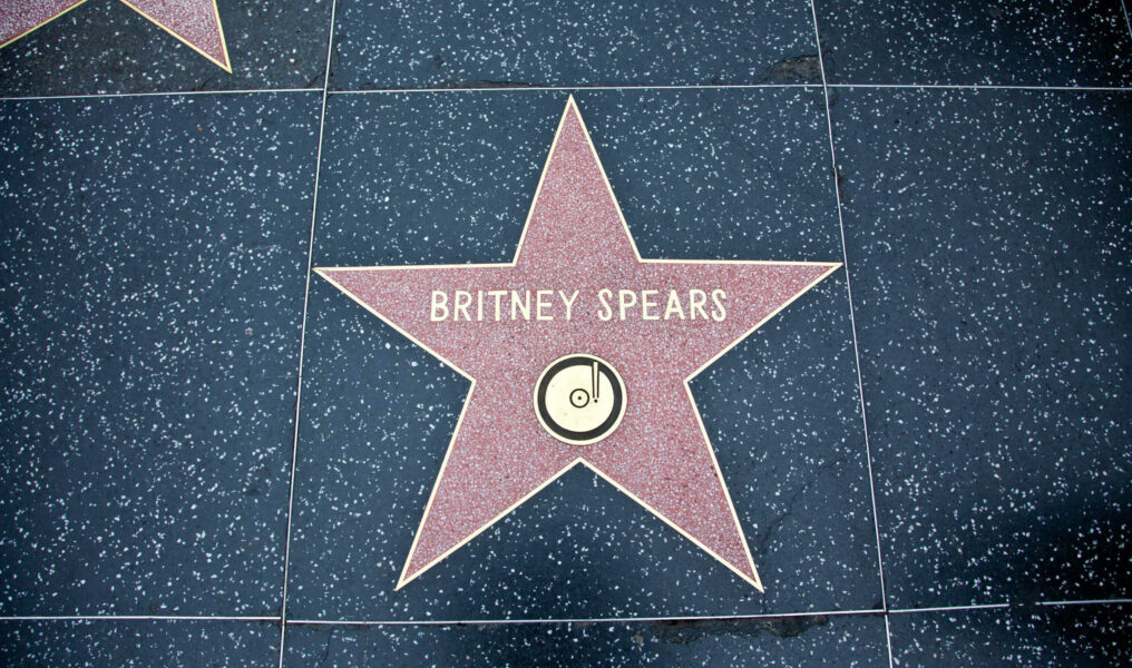 Hollywood Walk Of Fame Star Britney Spears