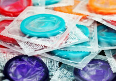 Safe Sex Colorful Condoms