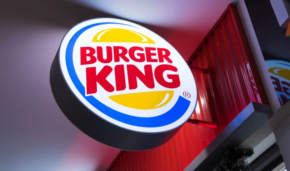 Tyumen, Russia-december 11, 2020: Burger King Restaurant Sign. B
