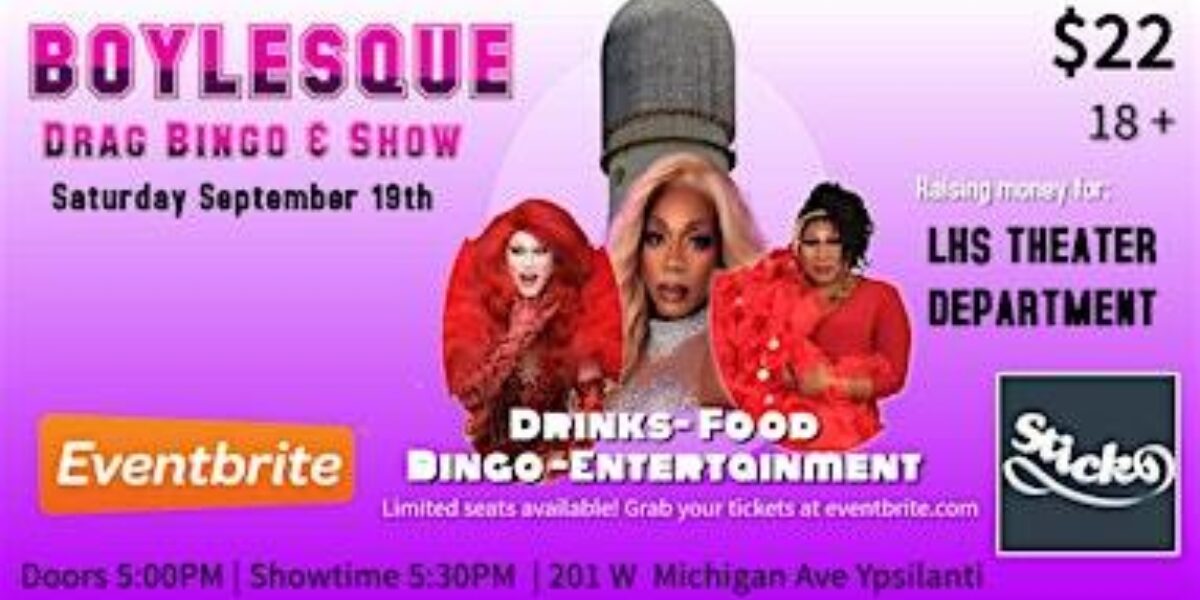 Boylesque Drag Bingo Presents: a fundraiser for LHS Theater